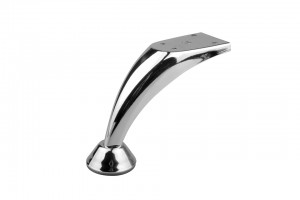 StrongLegs furniture leg FS011, 120mm, shiny chrome