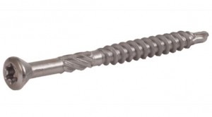 TK-RAPI-TEC Fasad 5x60 / 36mm T25, countersunk head, hardened stainless steel