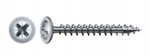 SPAX screw 3,5x35 raised countersunk head with flange PZ, 4C MH