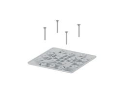 HETTICH 9243050 LegaDrive connecting plate 170x170, white