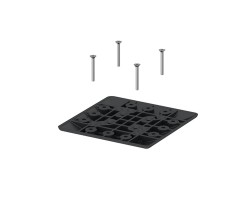 HETTICH 9243049 LegaDrive connecting plate 170x170, gray