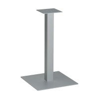 MILADESIGN central table leg ST 8545 silver