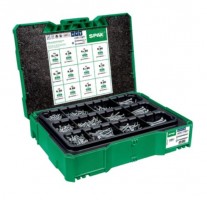 SPAX case Box T-Loc I with TXS screws 12 sizes + 5 bits T20