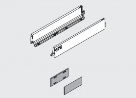 BLUM 378N5502SA side panels Antaro 550 white R+L