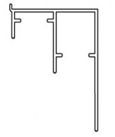 SISCO 1330 AF/alu bottom rail 600cm