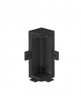 TULIP Gola inner corner of plug-in C profile metal black