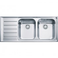 FRANKE Sink NEX 621/7L 1160 x 510mm stainless steel drain left