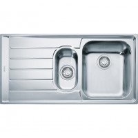 FRANKE Sink NEX 651/7L 1000 x 510mm stainless steel drain left