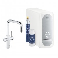 GROHE 31456001 Blue Home starter kit U-outlet chrome