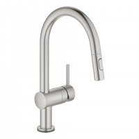 GROHE 31358DC2 lever mixer MINTA C Touch SuperSteel