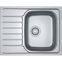 FRANKE Sink SKN 611-63/7L 635 x 500mm stainless steel drain left