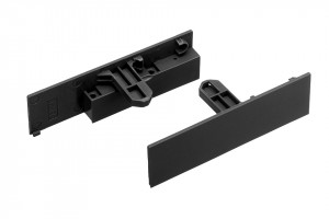 StrongMax 16/18 inner drawer front profile holders 121 mm, black