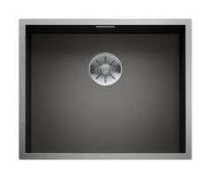 BLANCO 526243 sink ZEROX 500-U DXD InFino without center stainl.steel Dark Steel