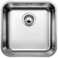 BLANCO 518201 Sink SUPRA 400-U brushed stainless steel without handle