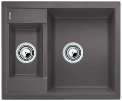 BLANCO 518875 Sink Metra 6 gray rock without eccentric Silgranit PuraDur