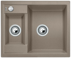 BLANCO 517351 Metra 6 tartufo sink with Silgranit PuraDur eccentric