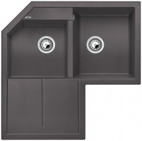 BLANCO 518888 Sink Metra 9 E gray rock without eccentric Silgranit PuraDur