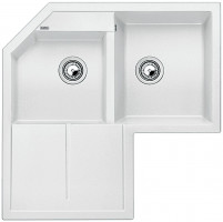 BLANCO 515568 Sink Metra 9 E white without eccentric Silgranit PuraDur