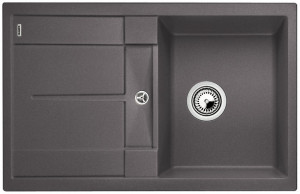 BLANCO 518869 Sink Metra 45 S gray rock without eccentric Silgranit PuraDur