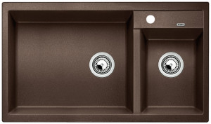 BLANCO 515050 Metra 9 coffee sink without eccentric Silgranit PuraDur