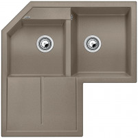 BLANCO 517367 Sink Metra 9 E tartufo without eccentric Silgranit PuraDur