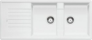 BLANCO 515597 Sink Zia 8 S white without eccentric Silgranit PuraDur