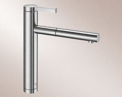 BLANCO 517593 Tap Linee-s stainless steel silk matt