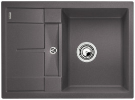 BLANCO 519562 Sink Metra 45 S Compact gray rock no eccentric Silgranit PuraDur