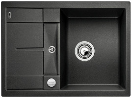 BLANCO 519572 Sink Metra 45 S Compact anthracite with eccent. Silgranit PuraDur