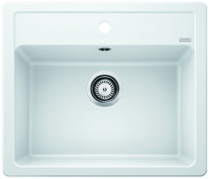 BLANCO 523334 Sink Legra 6 white without eccentric Silgranit