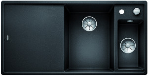 BLANCO 523462 Sink Axia III 6 S anthracite InFino with eccent. Silgranit PuraDur