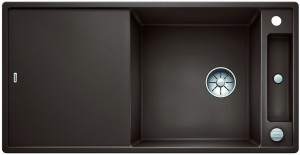 BLANCO 523519 Sink Axia III XL 6 S coffee InFino with eccent. Silgranit PuraDur