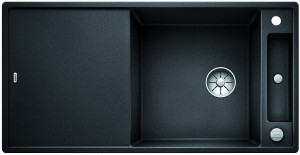 BLANCO 523520 Sink Axia III XL 6S-F anthracite InFino with Silgranit eccentric