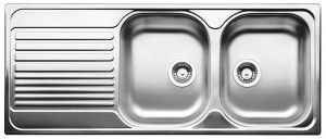 BLANCO 511925 Sink Tipo 8 S stainless steel natural gloss without eccentric