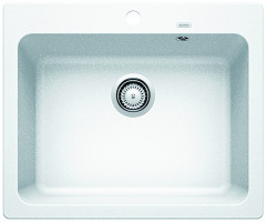 BLANCO 519641 Sink Naya 6 white without eccentric Silgranit PuraDur