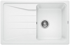 BLANCO 519665 Sink Sona 45 S white without eccentric Silgranit PuraDur