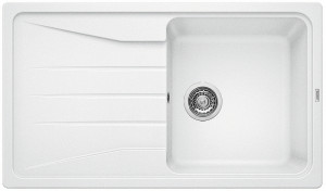 BLANCO 519674 Sink Sona 5 S white without eccentric Silgranit PuraDur