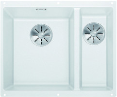 BLANCO 523552 Sink Subline 340/160-U white InFino manual Silgranit PuraDur