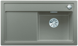 BLANCO 523796 Sink Zenar 45S tartufo InFino with eccentric Silgranit PuraDur