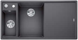 BLANCO 524644 Sink AXIA III 6 S gray rock SILGRANIT® PuraDur®