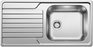 BLANCO 524254 Sink DINAS XL 6 S brushed stainless steel without eccentric