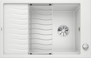 BLANCO 524838 Sink ELON XL 6 S white SILGRANIT® PuraDur®