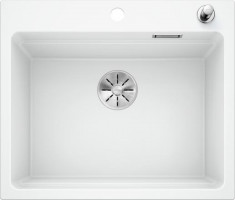 BLANCO 524533 Sink ETAGON 6 white SILGRANIT® PuraDur® with eccentric