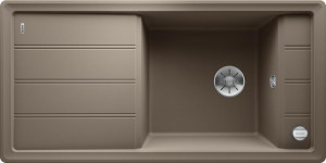 BLANCO 524790 Sink FARON XL 6 With tartufo SILGRANIT® PuraDur®