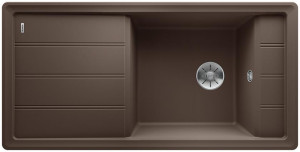 BLANCO 524812 Sink FARON XL 6 S coffee SILGRANIT® PuraDur®