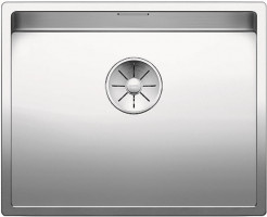 BLANCO 521577 Claron 500-U stainless steel InFino silk gloss sink without handle