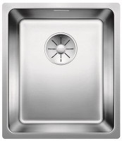 BLANCO 522955 Sink Andano 340-U stainless steel InFino silk gloss without handle