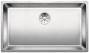 BLANCO 522971 Sink Andano 700-U stainless steel InFino silk gloss without handle