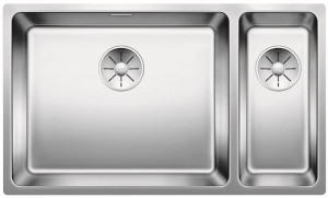 BLANCO 522991 Sink Andano 500/180-U stainl.steel InFino silk gloss no handle