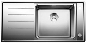 BLANCO 522999 Andano XL 6S-IF InFino stainless steel sink with eccentric